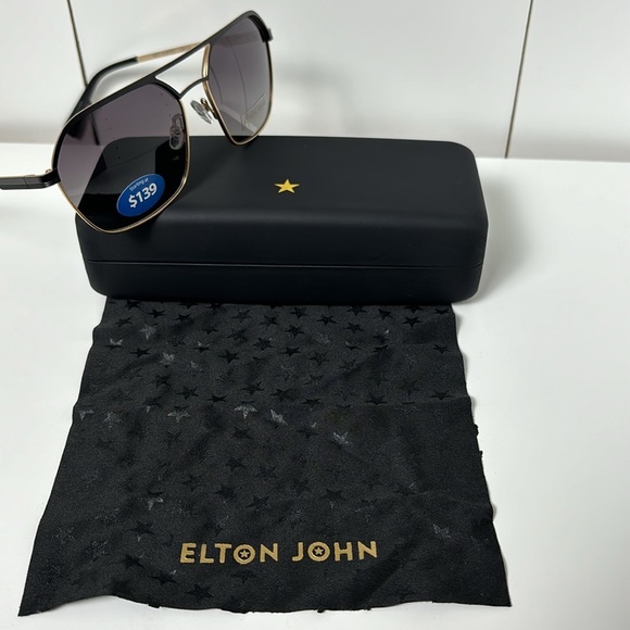 NWT Elton John Red Carpet Sunglasses - Picture 10 of 10